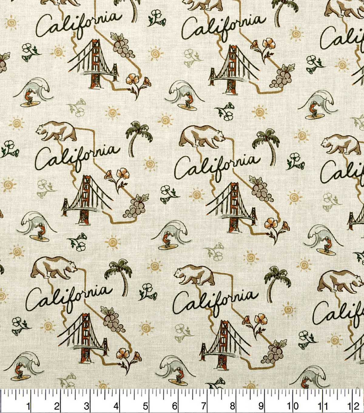 California State Pride Cotton Fabric Next Gen Main