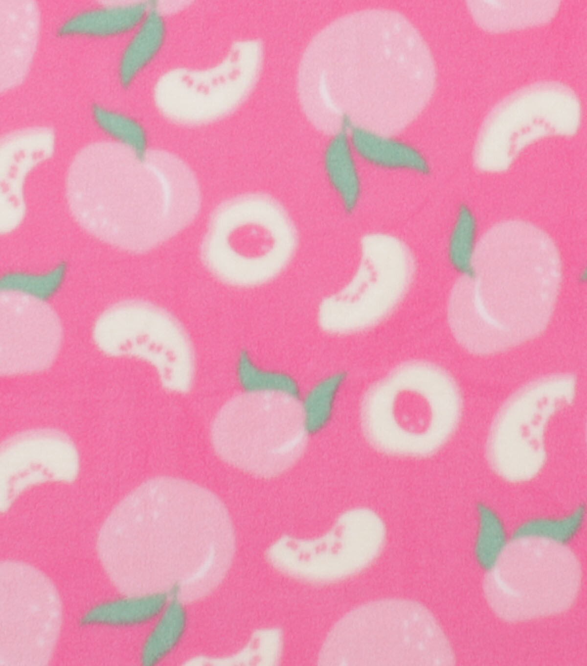 Peaches on Pink Anti Pill Plush Fleece