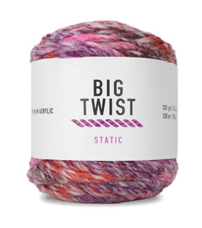 Static Bulky Acrylic Clearance Yarn by Big Twist