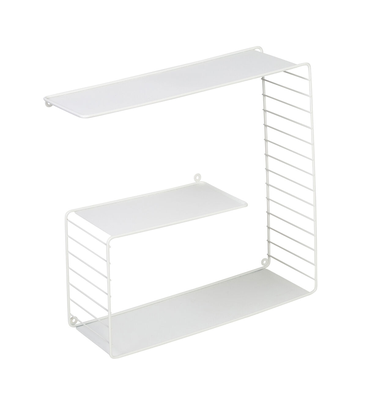 Honey Can Do Metal Floating Decorative Shelf