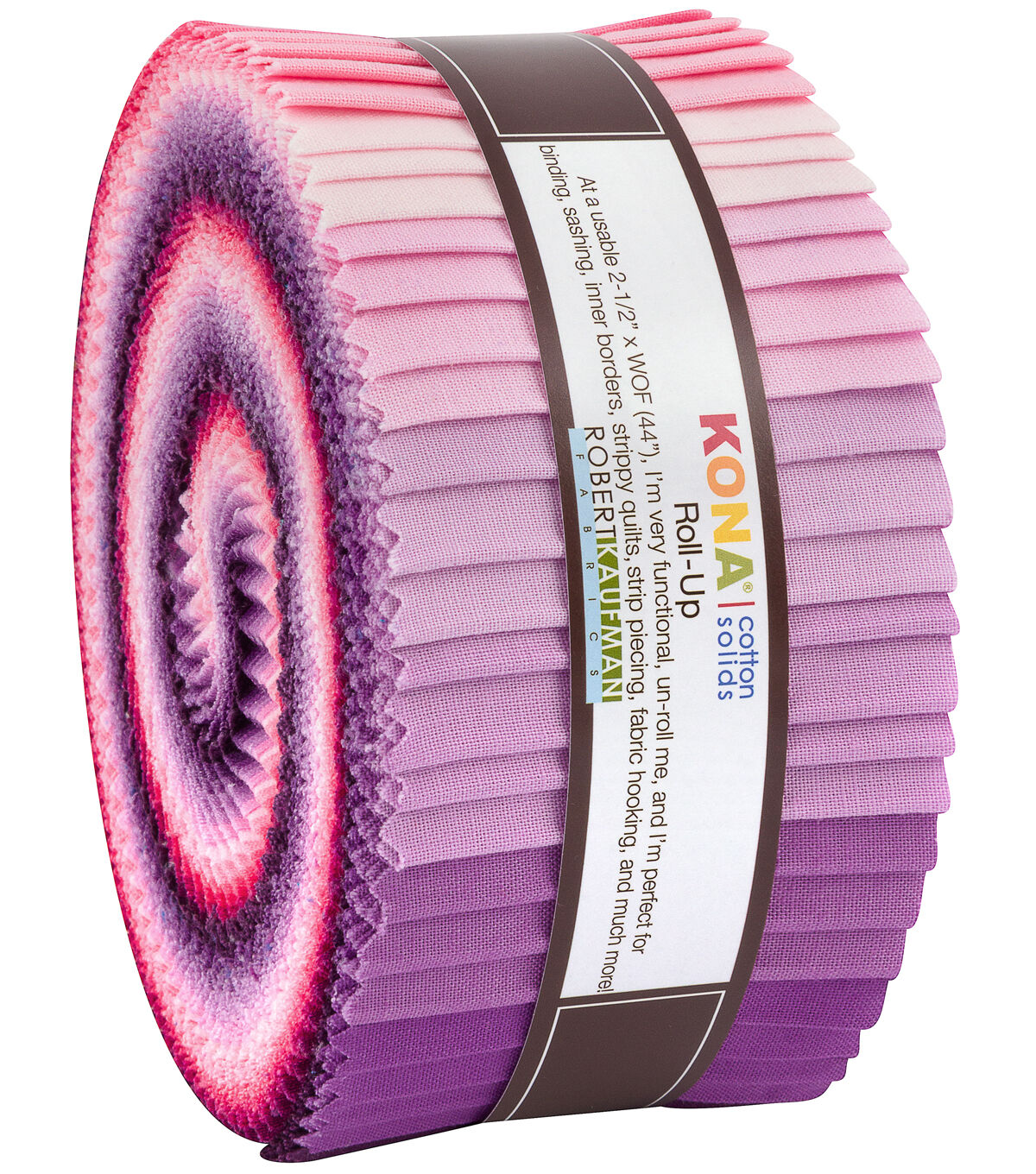 Robert Kaufman Kona Cotton Wildberry 40-Piece Cotton Fabric Roll