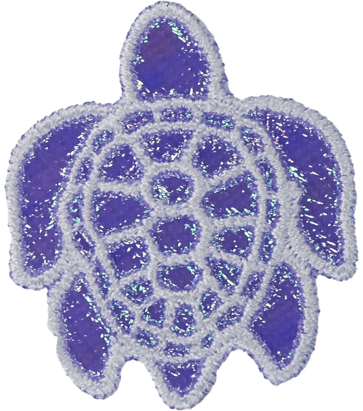 2 Iridescent Turtle Iron On Patch by hildie & jo
