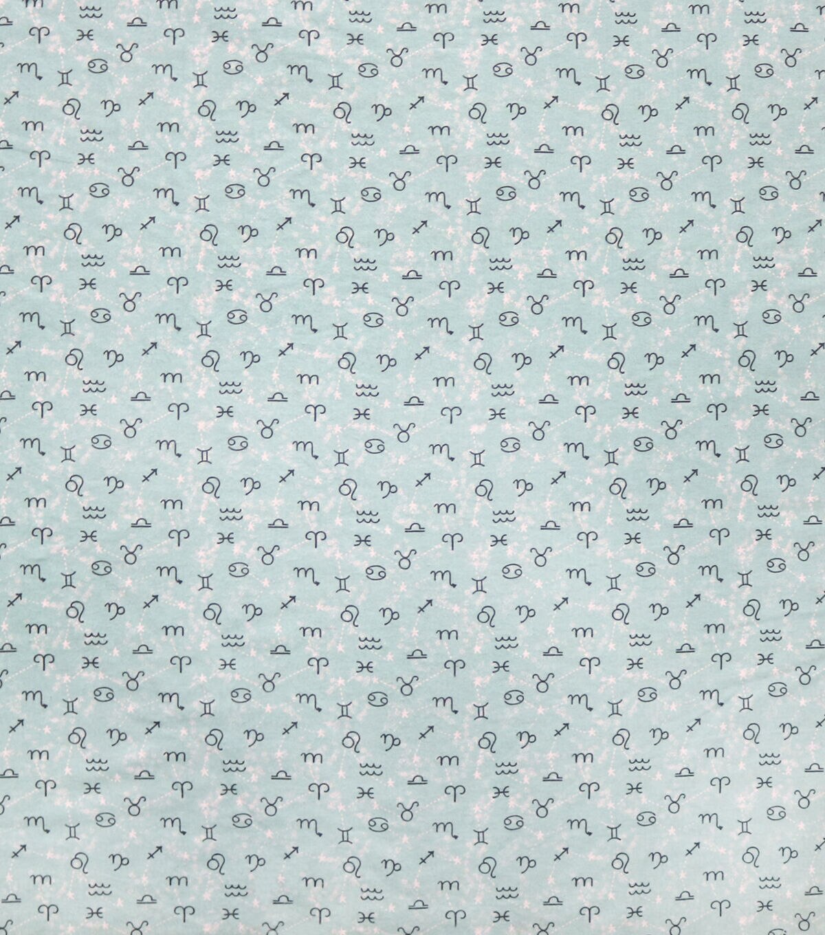 Zodiac Sign Contellations Super Snuggle Flannel Fabric