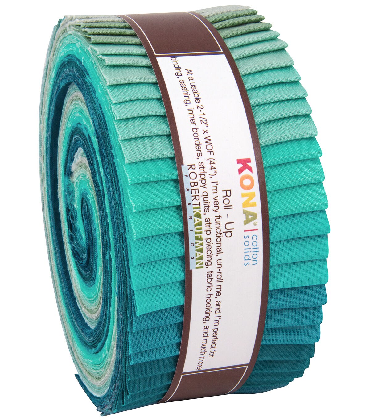 Robert Kaufman Kona Cotton Midnight Oasis 40-Piece Cotton Fabric Roll