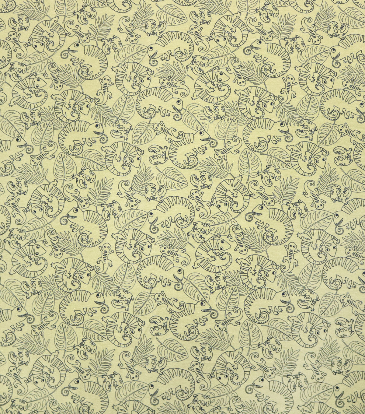 Lizards Super Snuggle Flannel Fabric
