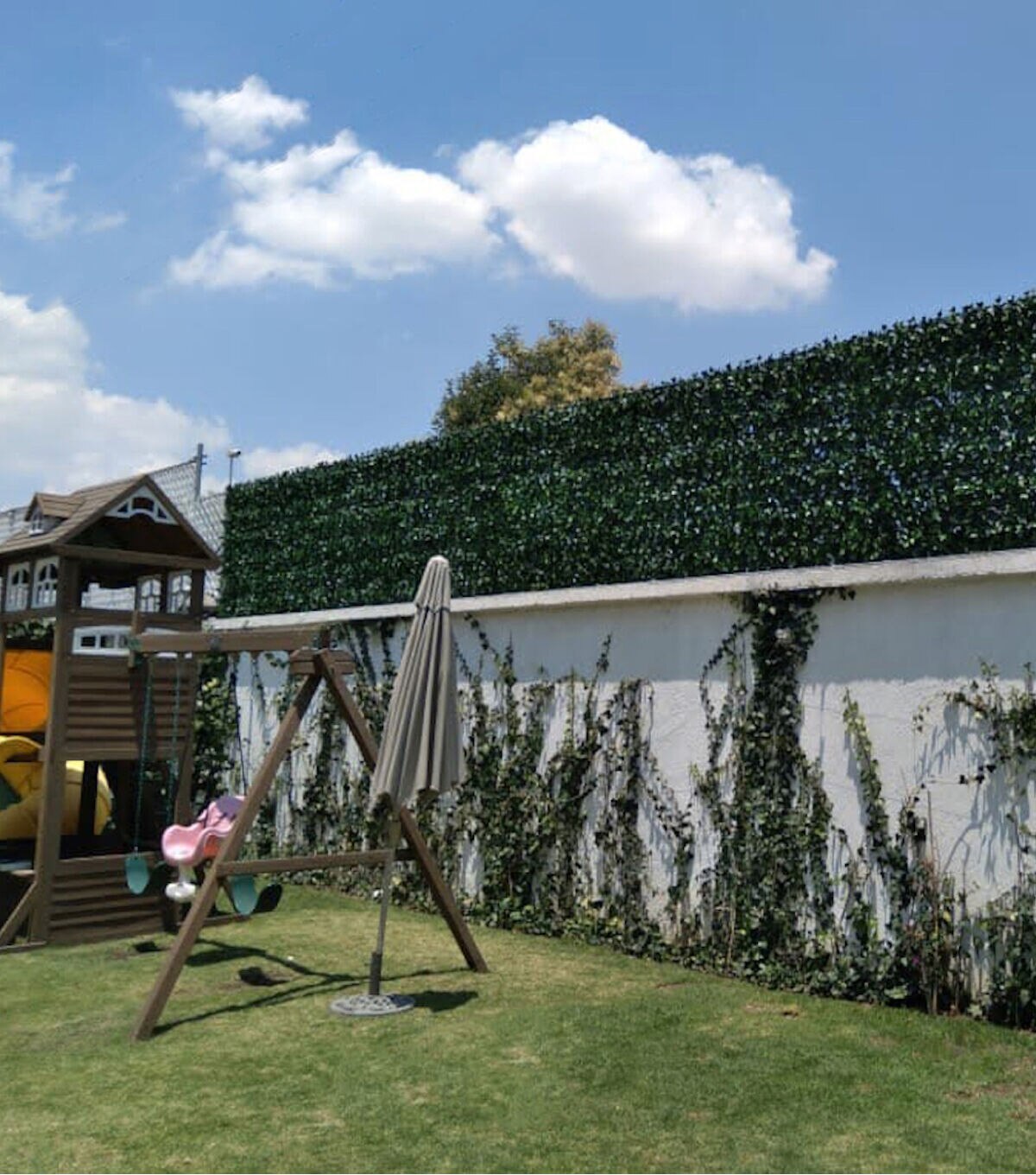 Greensmart Dekor 20 Artificial Laurel Style Plant Wall Panels 4pk