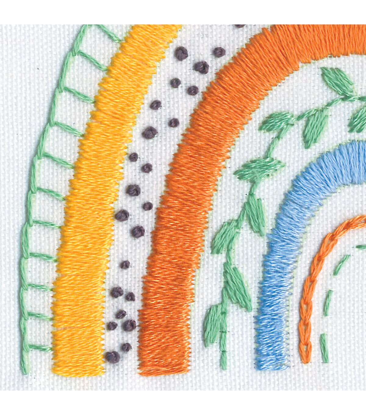 Dimensions Rainbow Embroidery Kit 6' Hoop