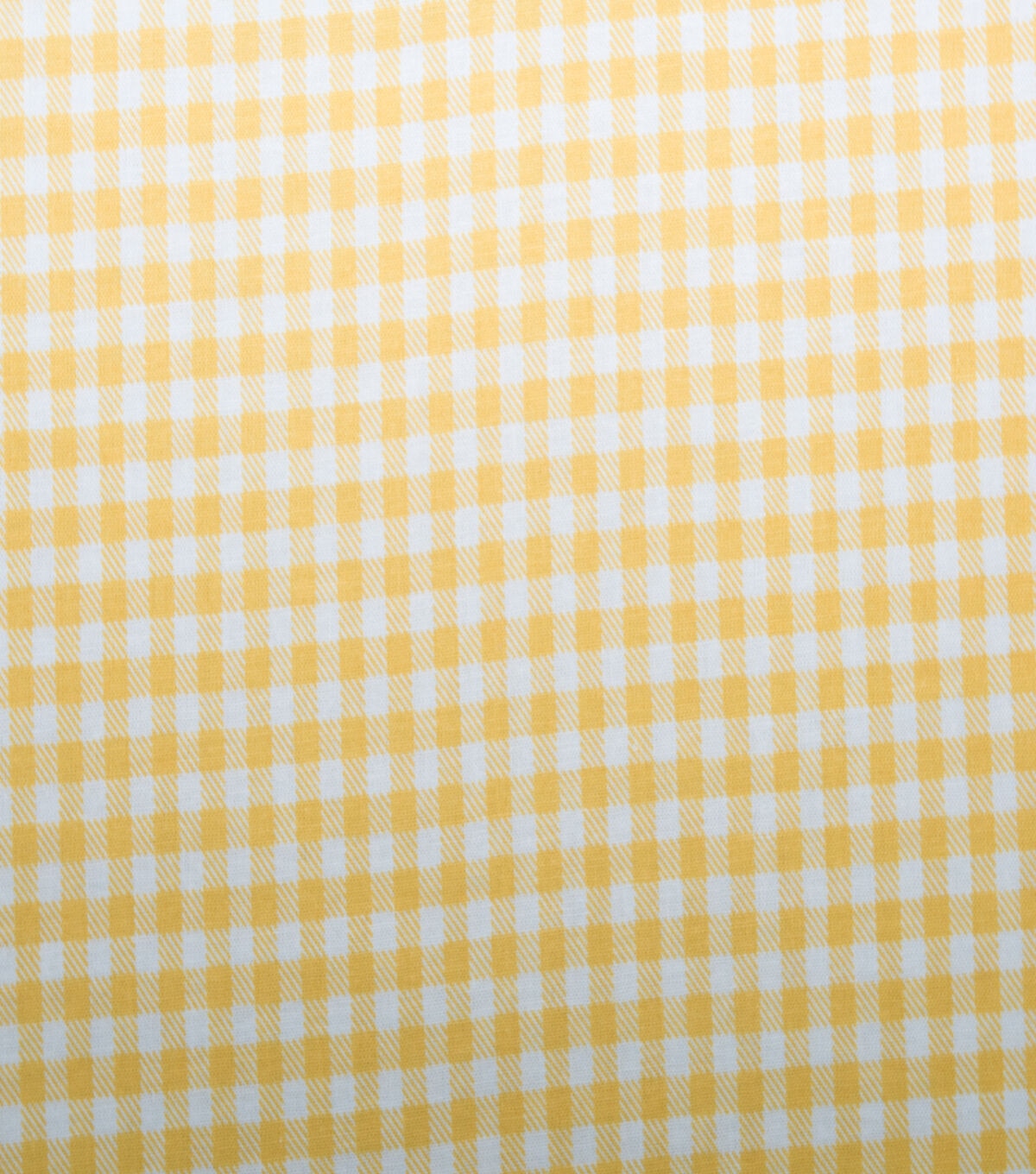 Yellow Gingham Quilt Cotton Fabric by Keepsake Calico