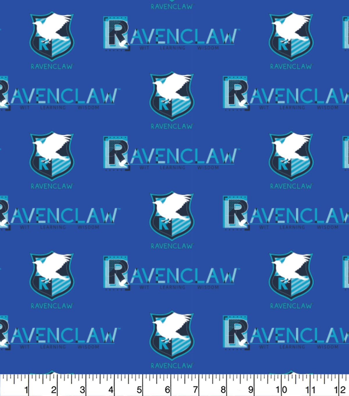 Harry Potter Ravenclaw Traits Scatter Cotton Fabric