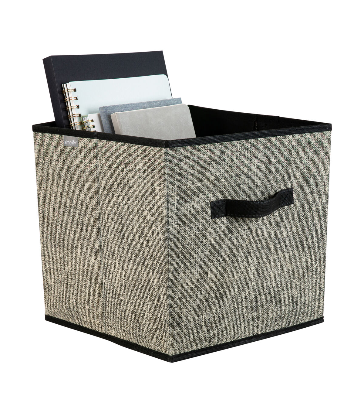 Simplify 12 Black Collapsible Storage Cube