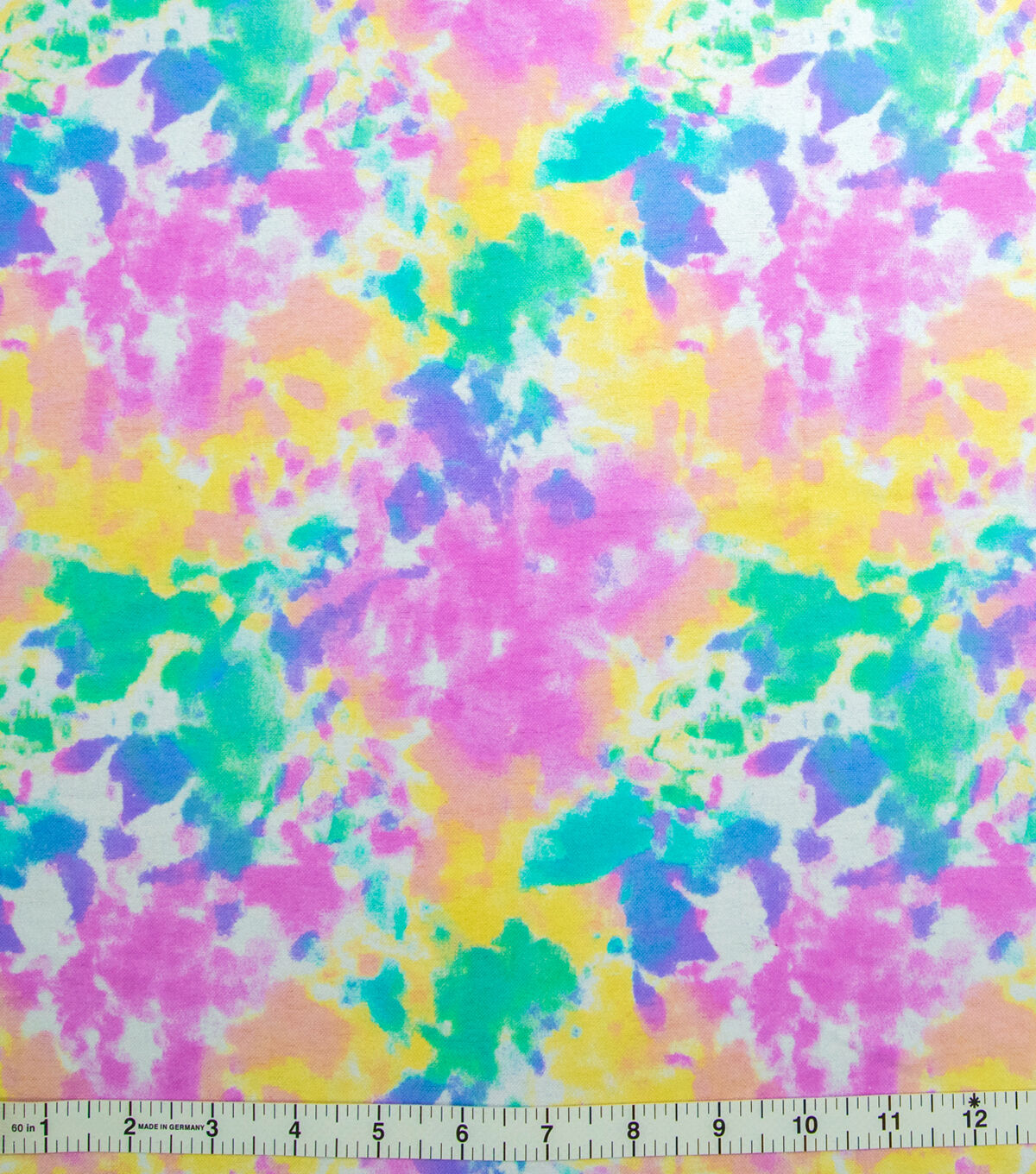 Pastel Classic Tie Dye Super Snuggle Flannel Fabric