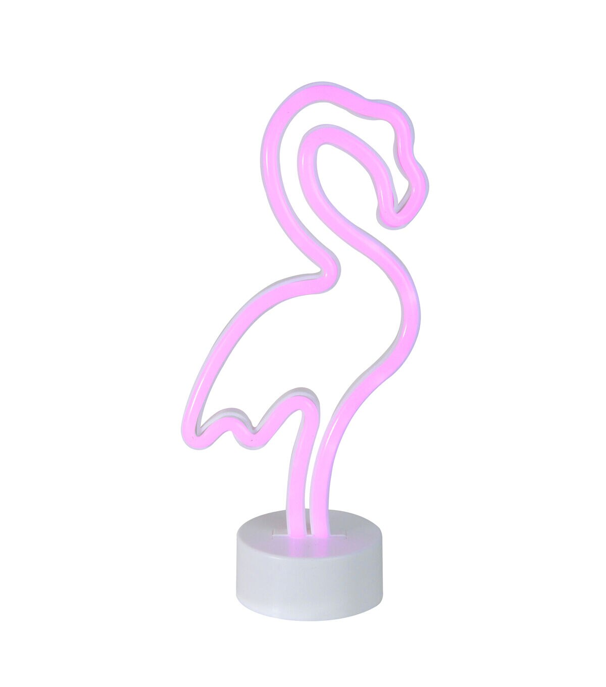 Northlight 11.5 Pink Flamingo LED Neon Style Table Sign