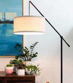 Brightech Hudson LED Floor Lamp - Black