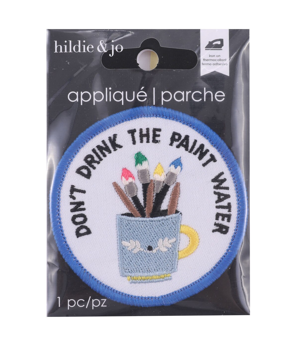 2 Don't Drink The Paint Water Applique by hildie & jo