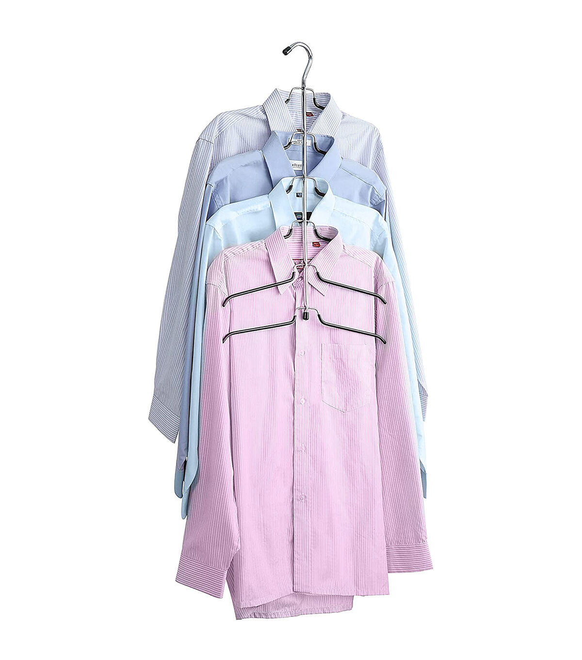 Organize It All 24 Chrome 6 Tier Blouse Tree Hanger