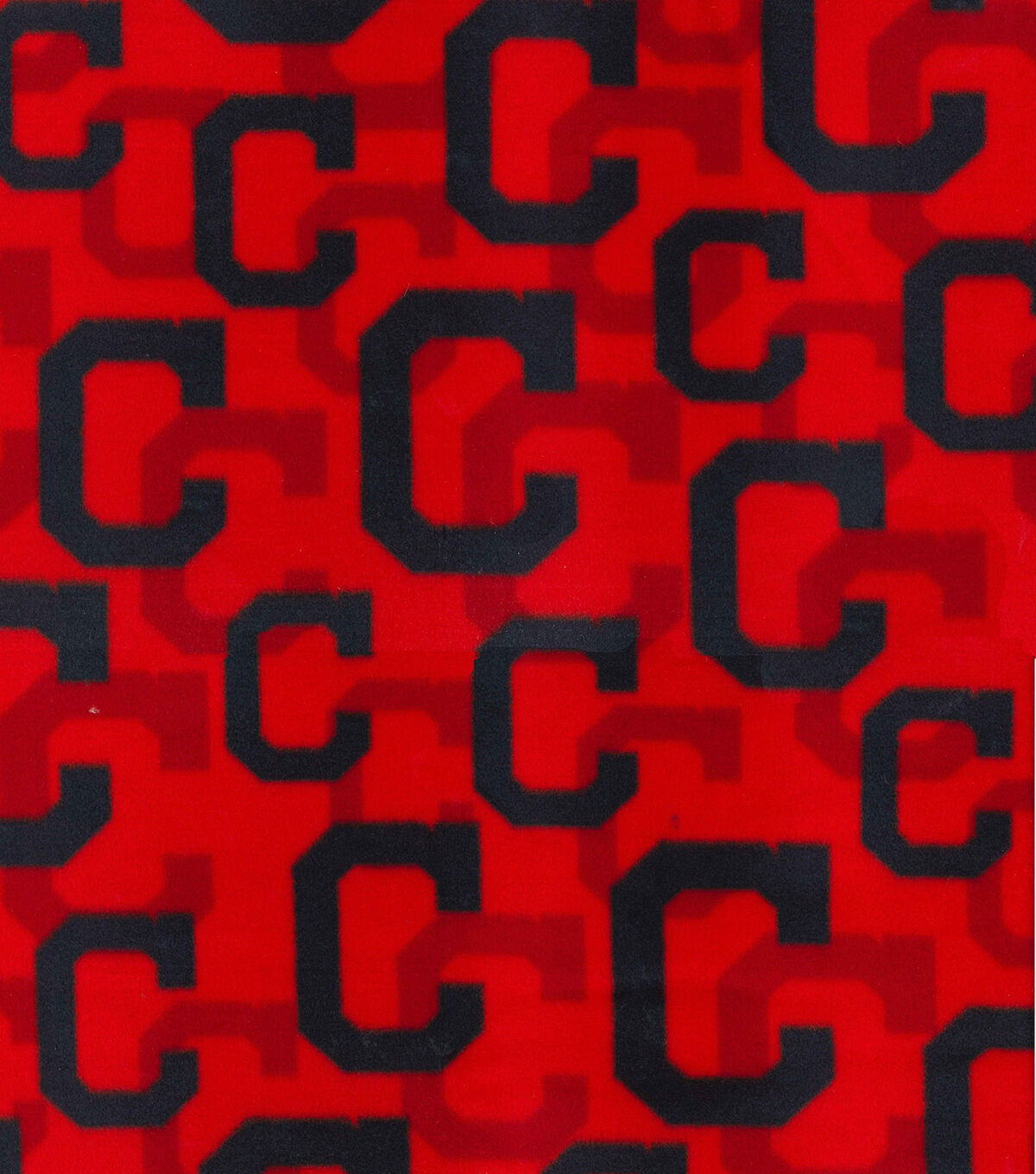 Fabric Traditions MLB Fleece Fabric Cleveland Baseball