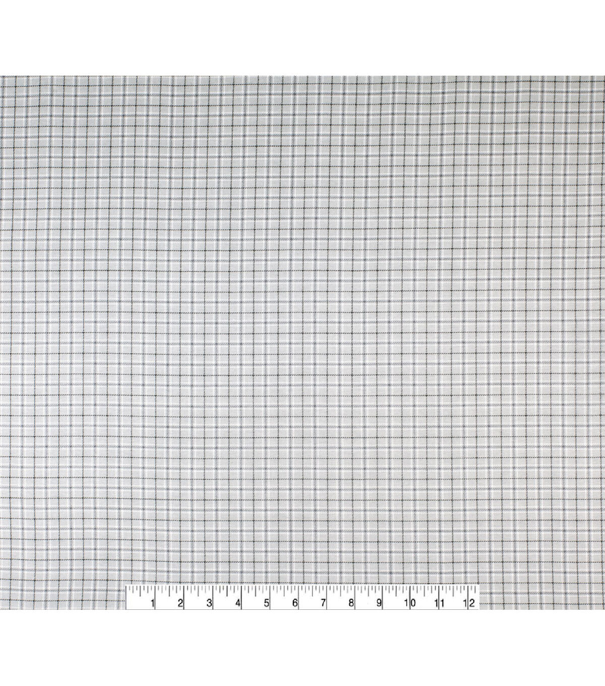 Mini check plaid Super snuggle Flannel Fabric