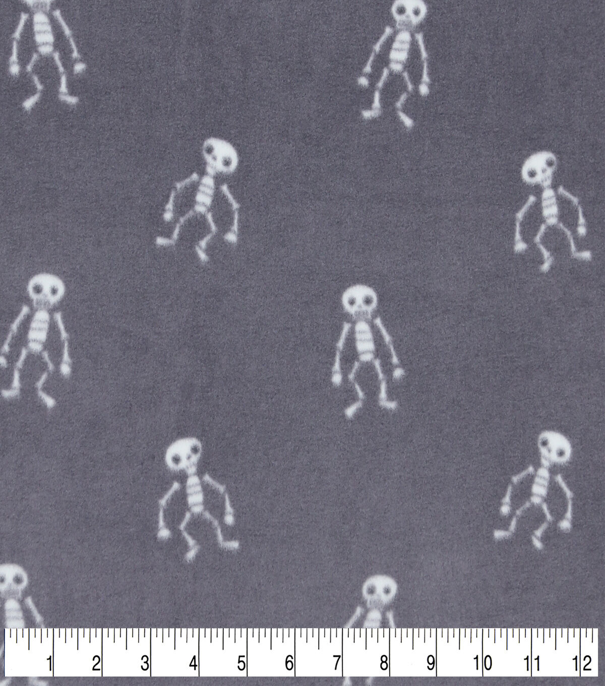 POP! Halloween Skeletons Lightweight Fleece Fabric