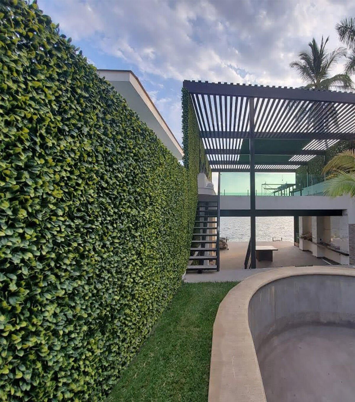 Greensmart Dekor 20 Artificial Lemon Style Plant Wall Panels 4pk