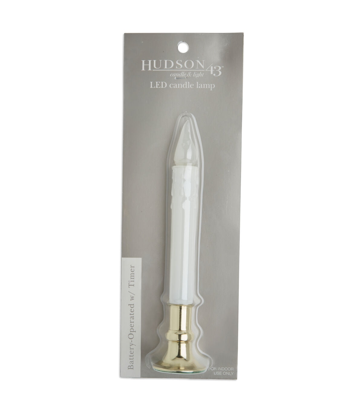 12 LED Flameless Taper Candle by Hudson 43