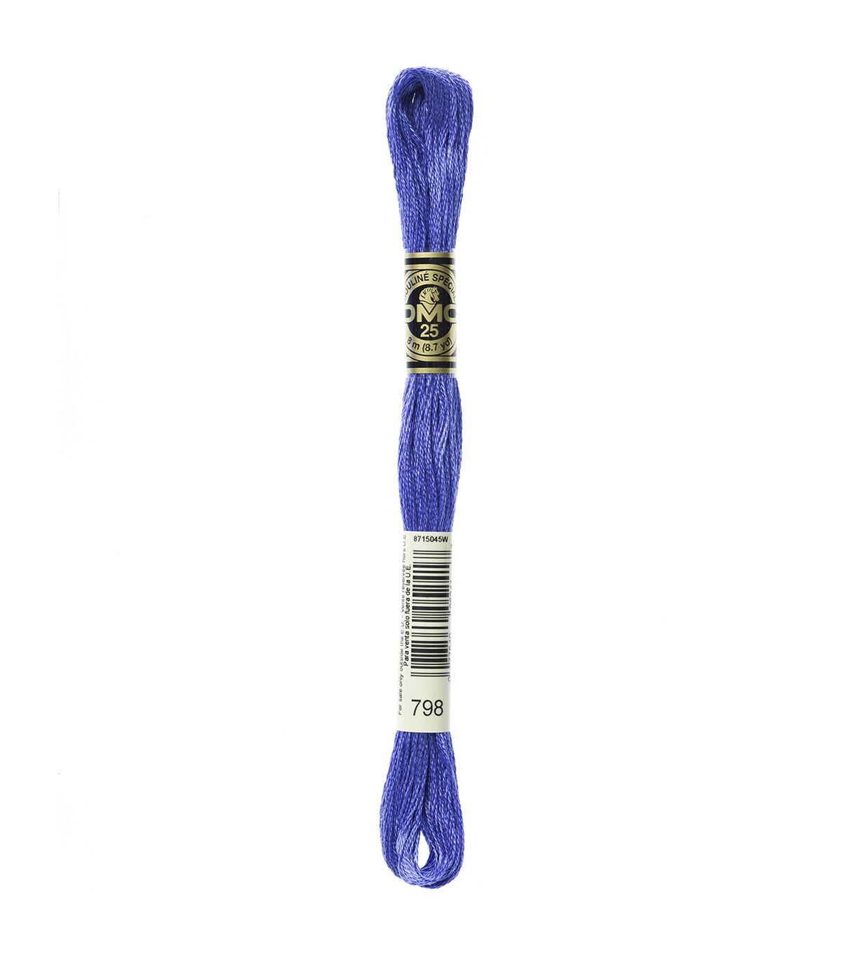 DMC 8.7yd Blues 6 Strand Cotton Embroidery Floss