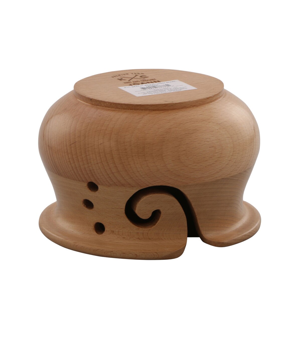 6 Beech Wood Yarn Bowl by K+C