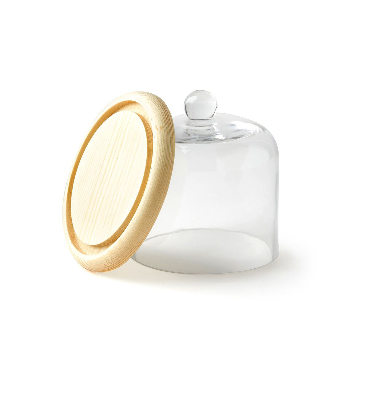 5 Handle Top Glass Terrarium by Park Lane