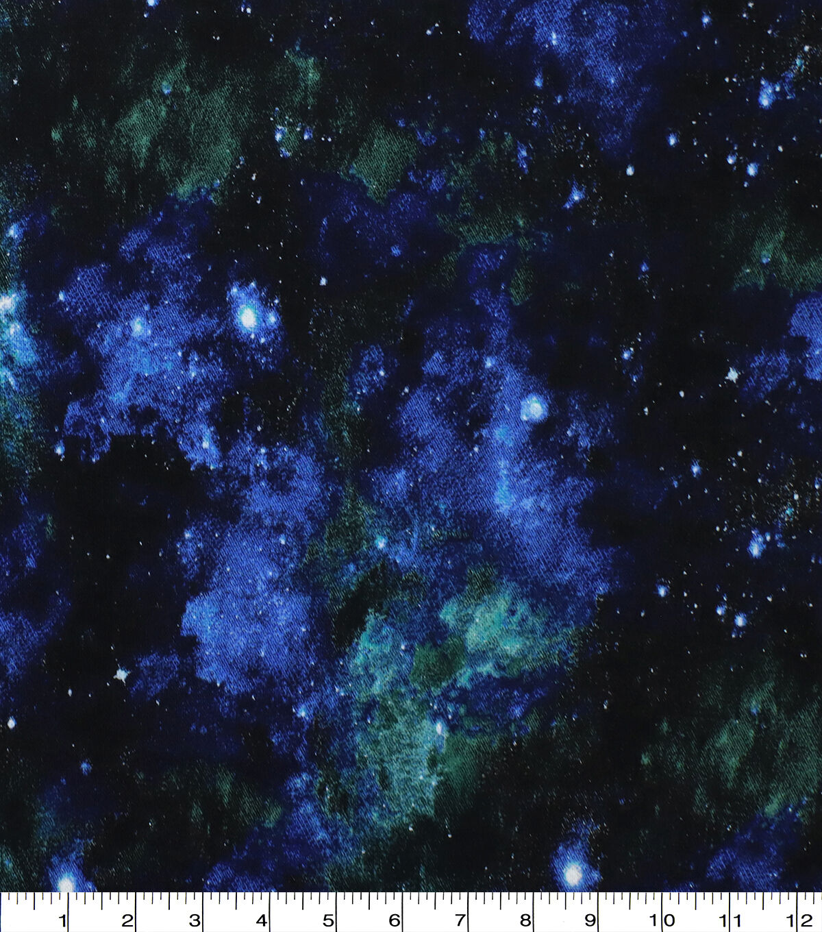 Galaxy Blue Green 108 Wide Cotton Fabric