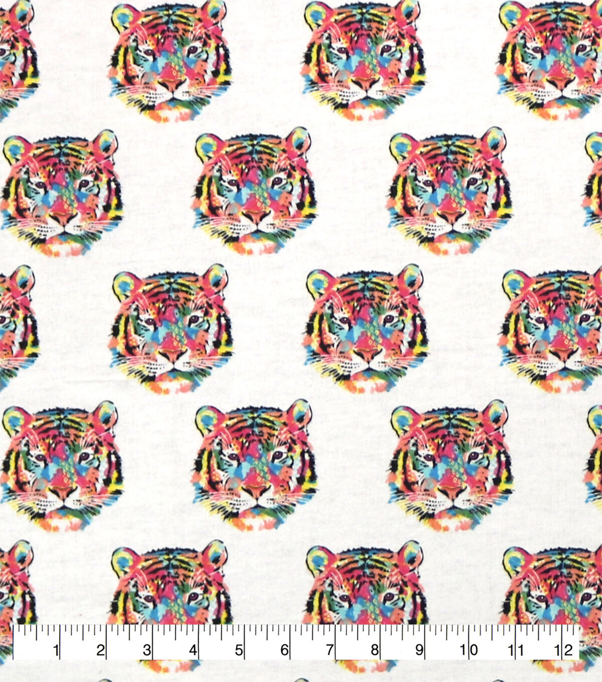 Bright Tiger Super Snuggle Flannel Fabric