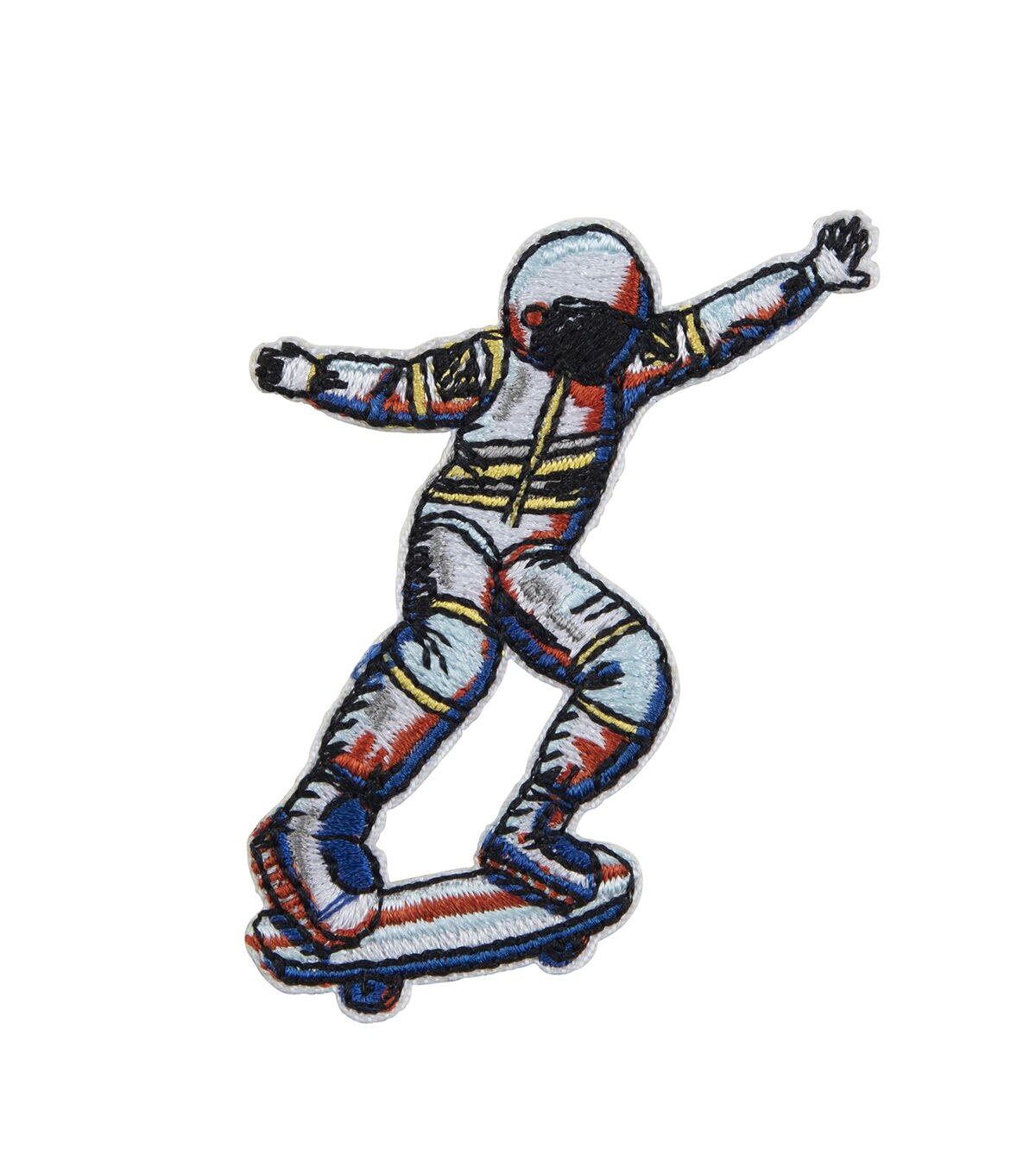 2 Astronaut Skater Iron On Patch by hildie & jo