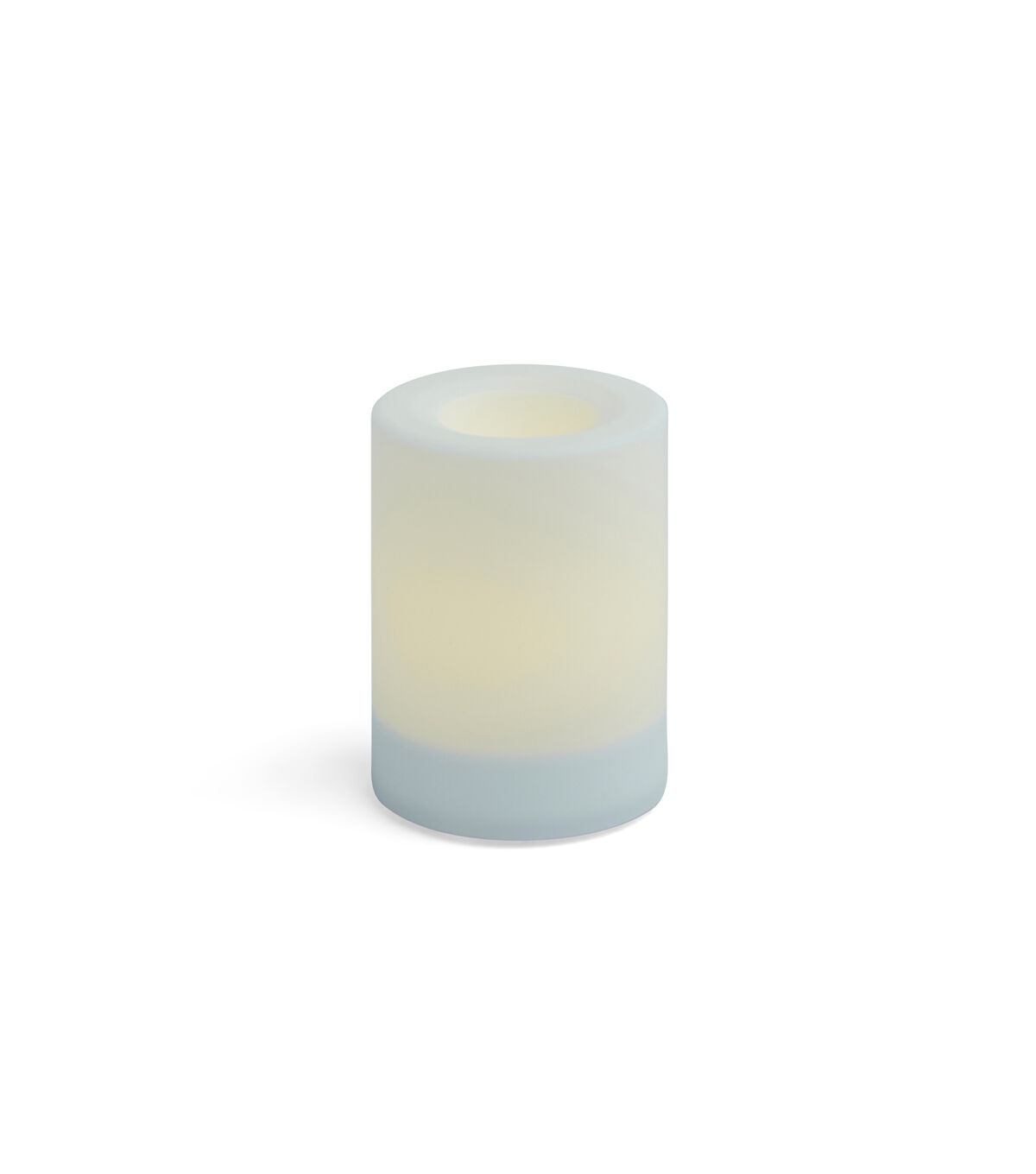 Flameless 3x4 White LED Indoor & Outdoor Pillar Candle