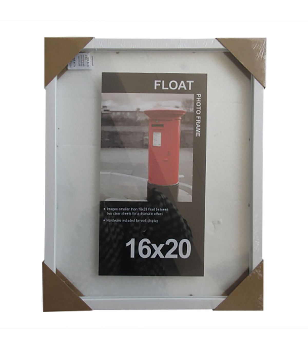 Innovative Creations 16x20 White Wood Float Photo Frame