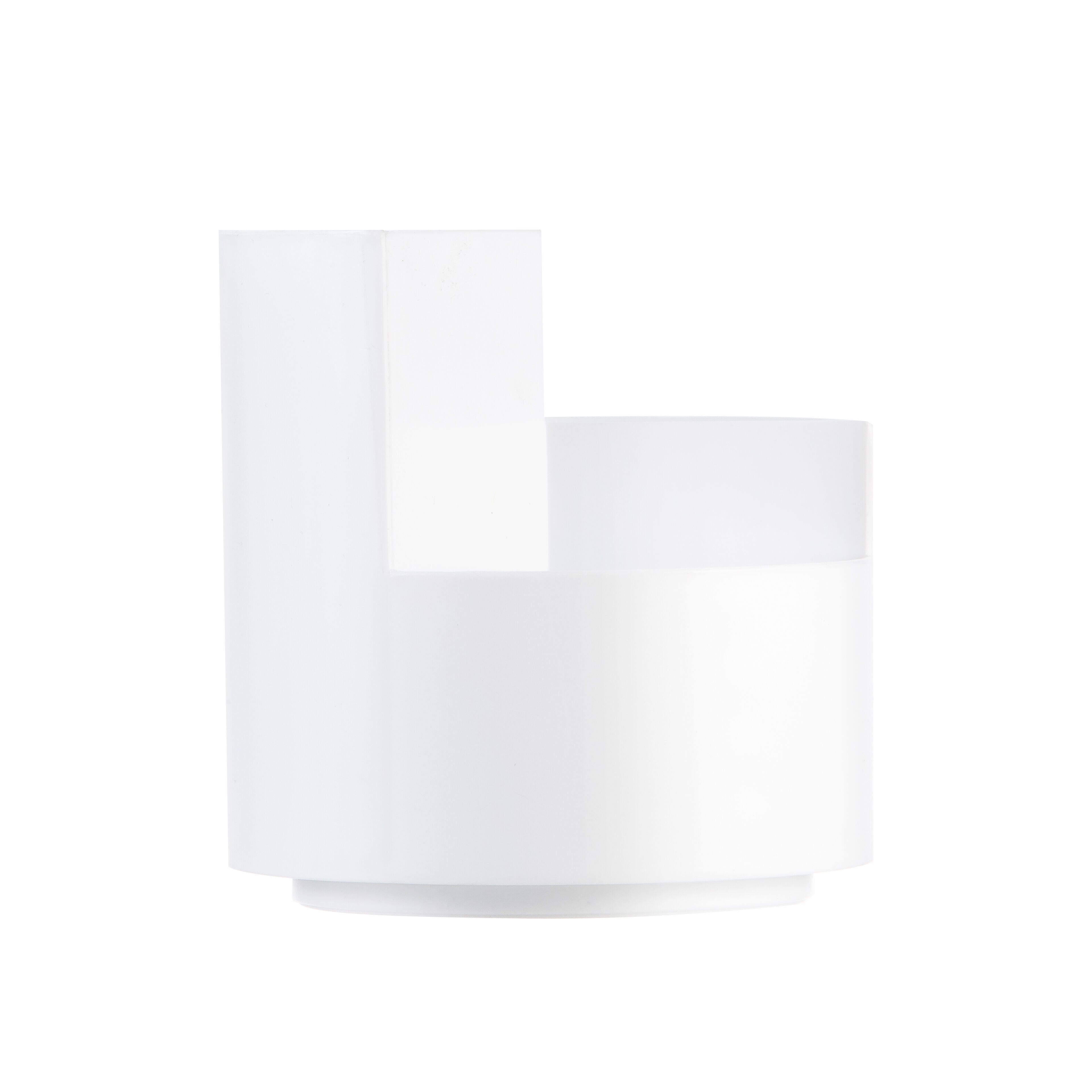 4.5 White Rotating Organizer With 3 Compartments by Top Notch