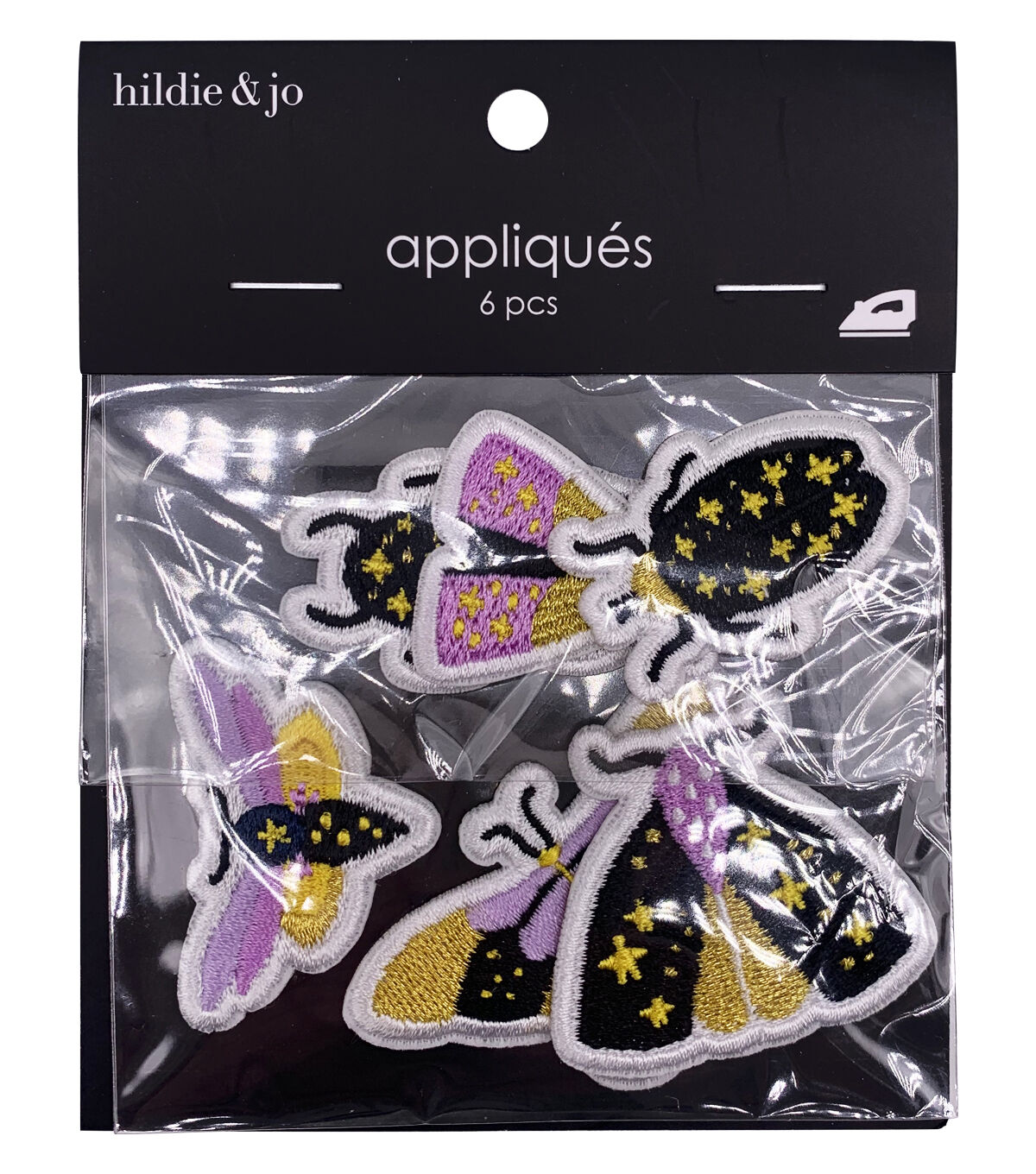 6ct Insects Iron On Patches by hildie & jo