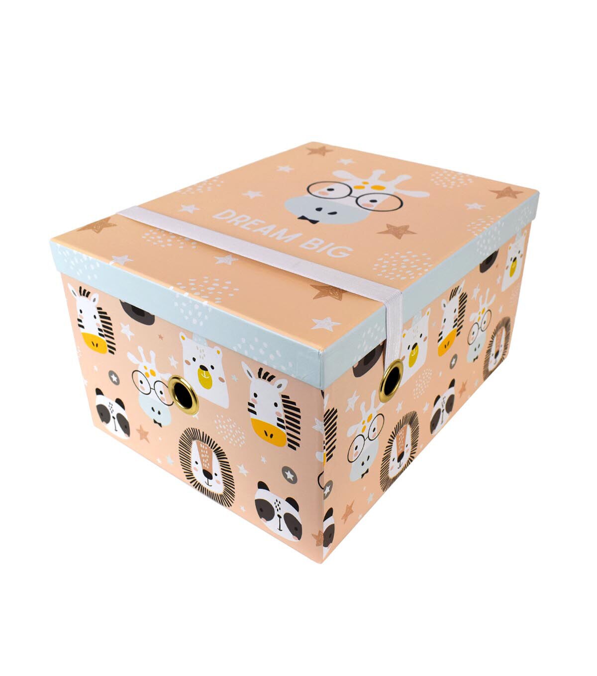 14 Dream Big Rectangle Box With Elastic Closure