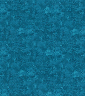 Turquoise Tonal Cotton Fabric by Keepsake Calico