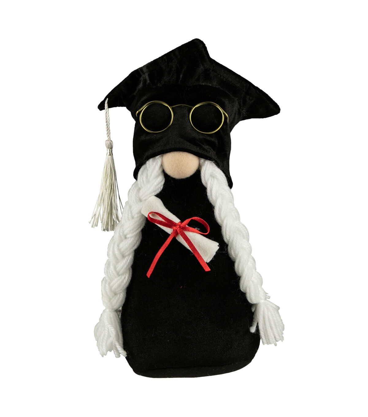 Northlight 10.5 Black Girl Graduation Gnome With Cap