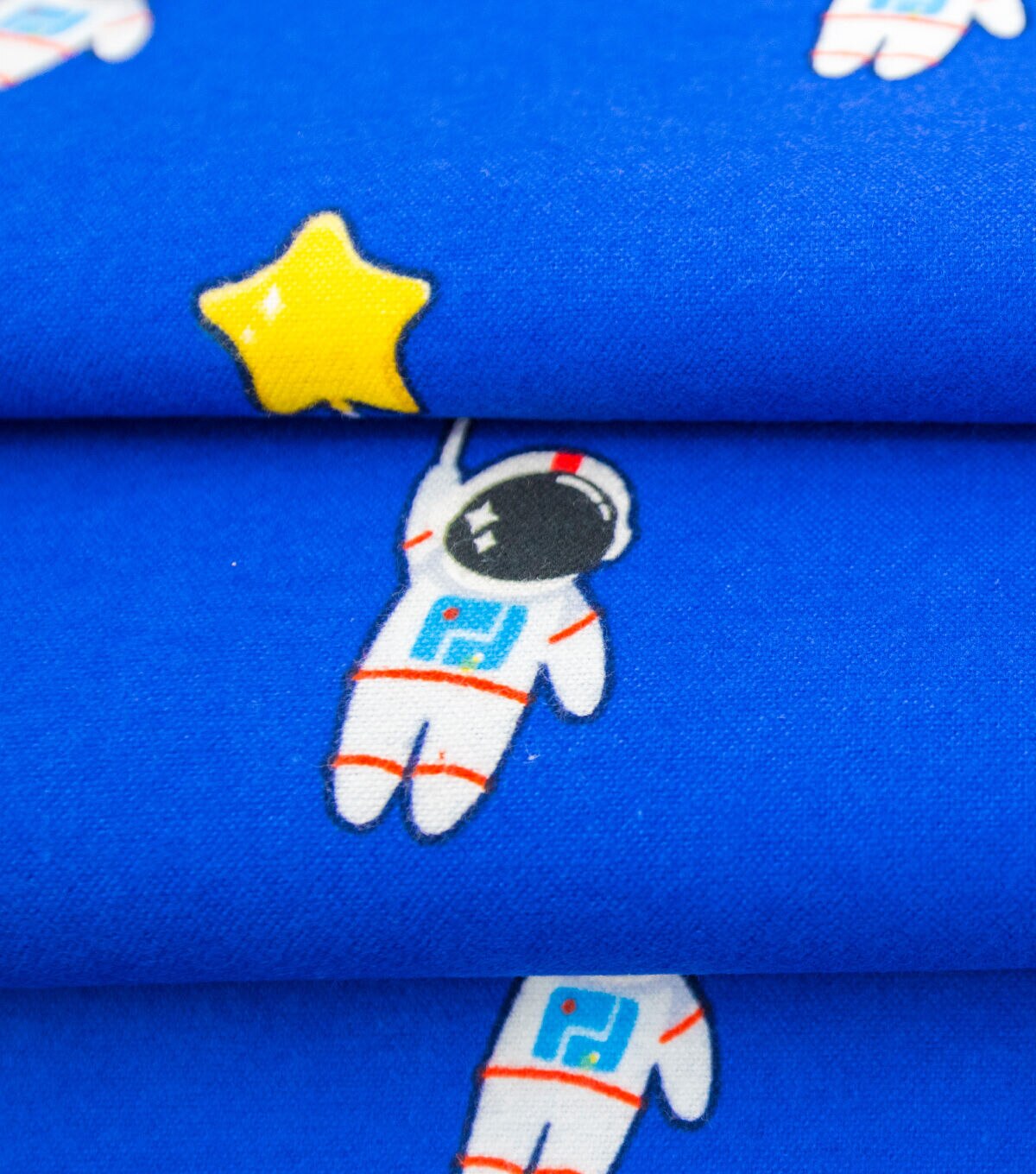 Star Astronaut Super Snuggle Flannel Fabric