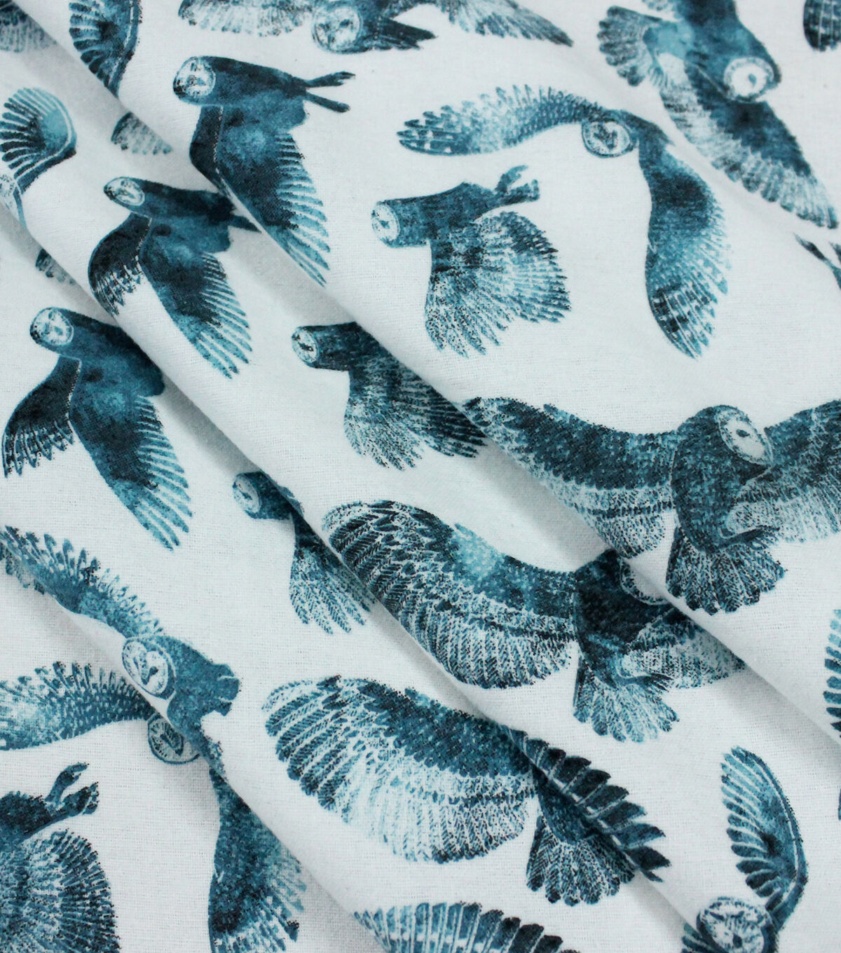 Snow Owls Super Snuggle Flannel Fabric