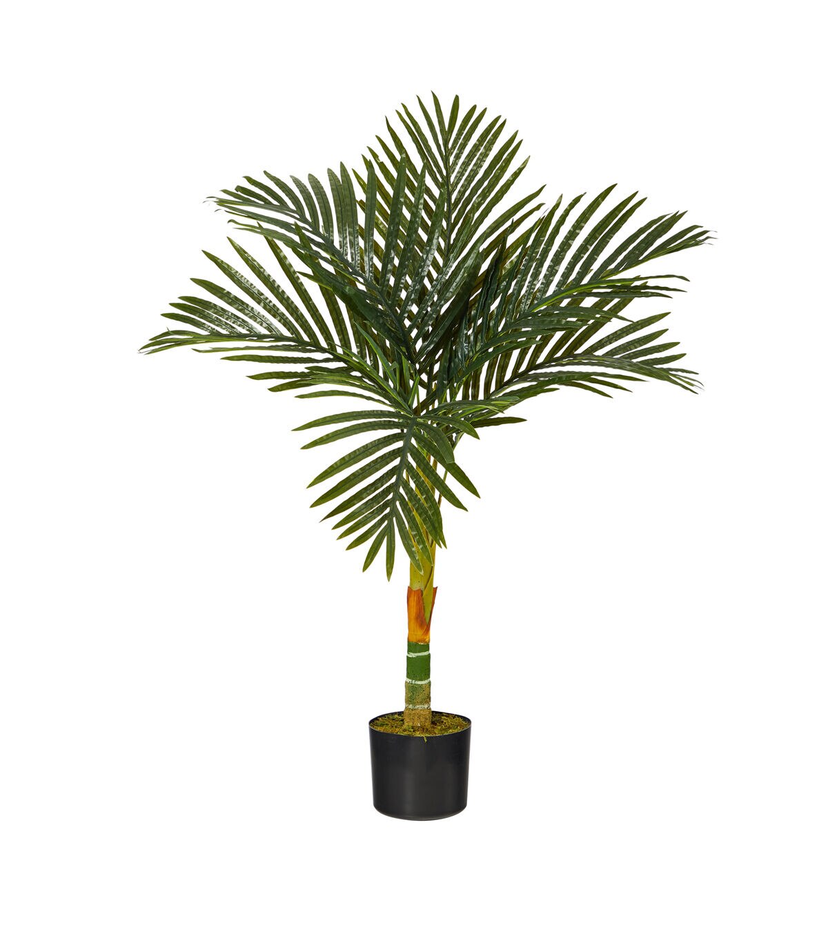 Nearly Natural 3ft. Golden Cane Artificial Palm Tree