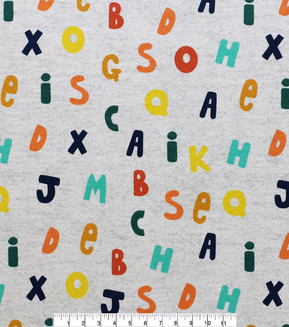 POP! Bubble Alphabet Super Snuggle Flannel Fabric