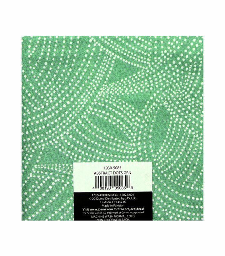 18 x 21 Abstract Dots Cotton Fabric Quarter 1pc by Keepsake Calico