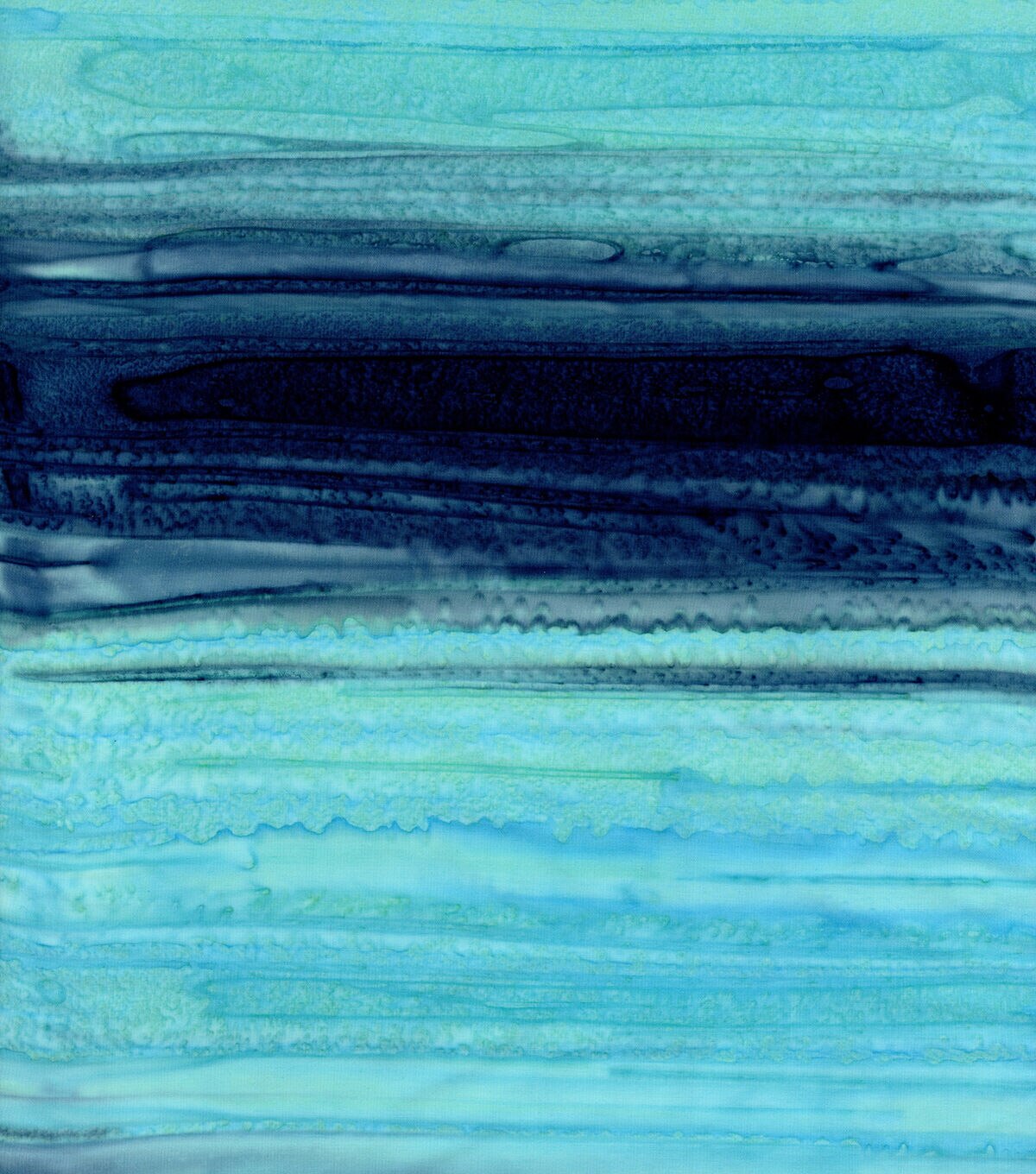 Hi Fashion Teal Ombre Batik Cotton Fabric