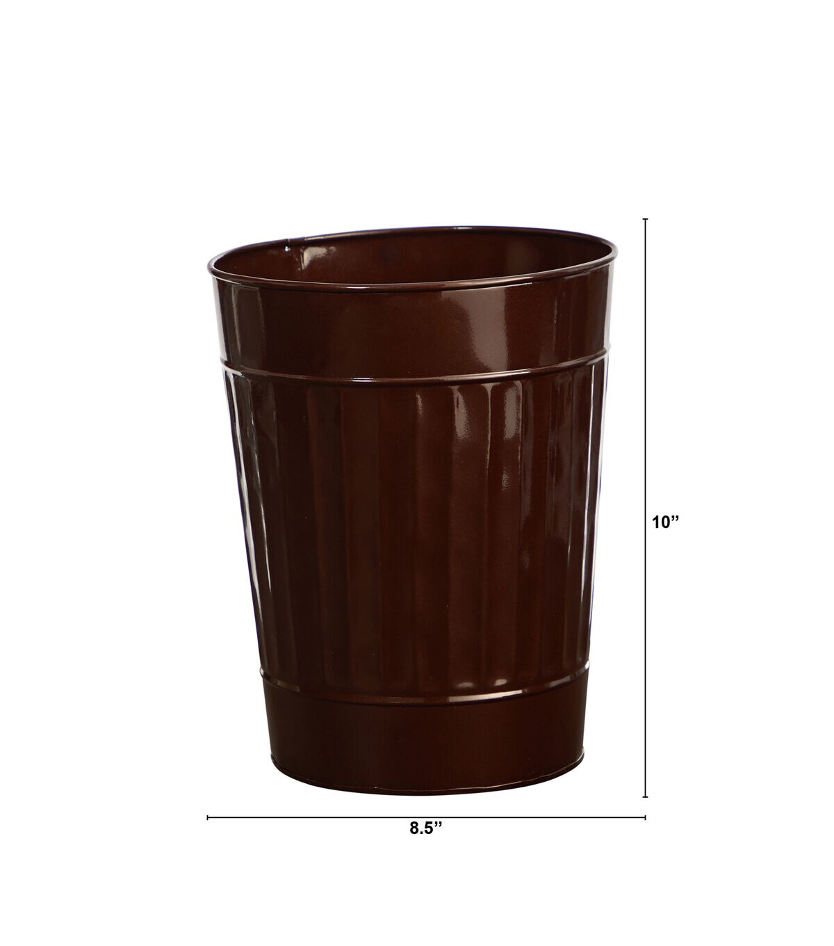 Nearly Natural 10 Brown Farmhouse Country Pail Planter