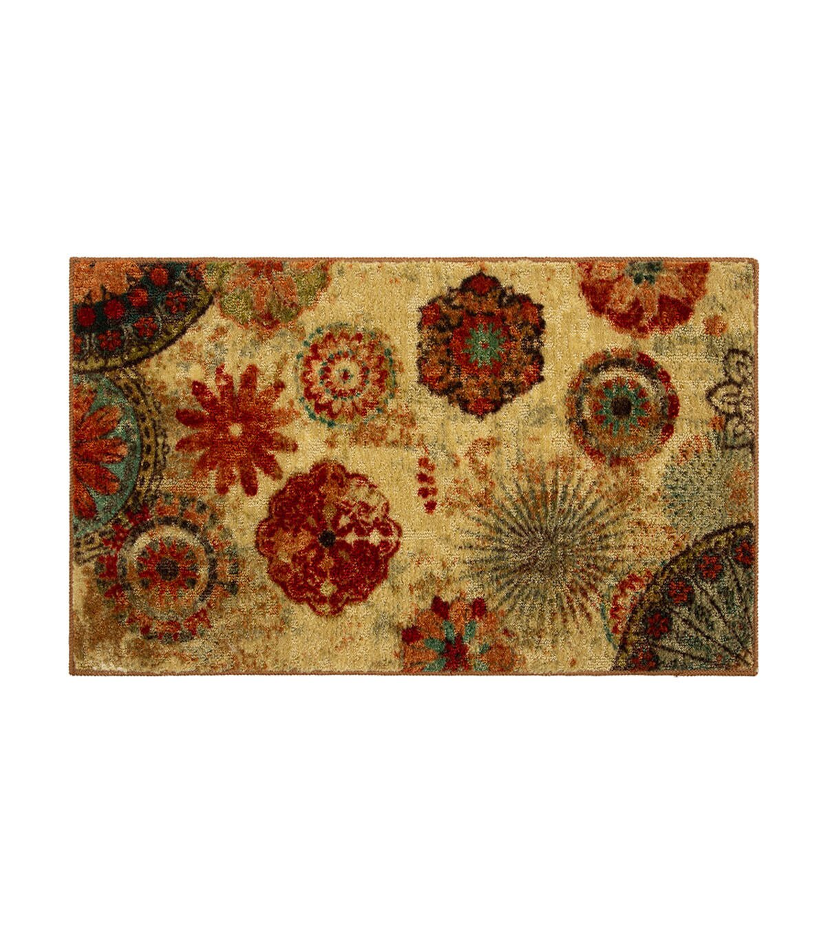 Caravan Medallion Area Rug Multi 2' X 3'