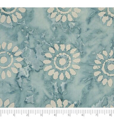 Singer Fabric 100% Cotton Batik Cadet