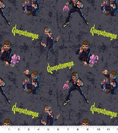 Goosebumps Slappy Halloween Cotton Fabric