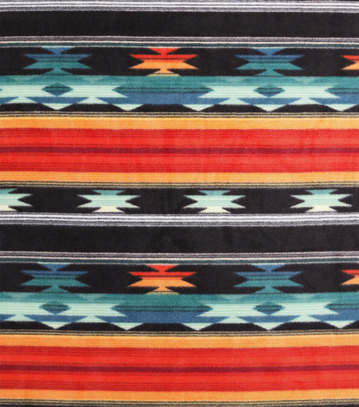 Luxe Fleece Fabric Aztec