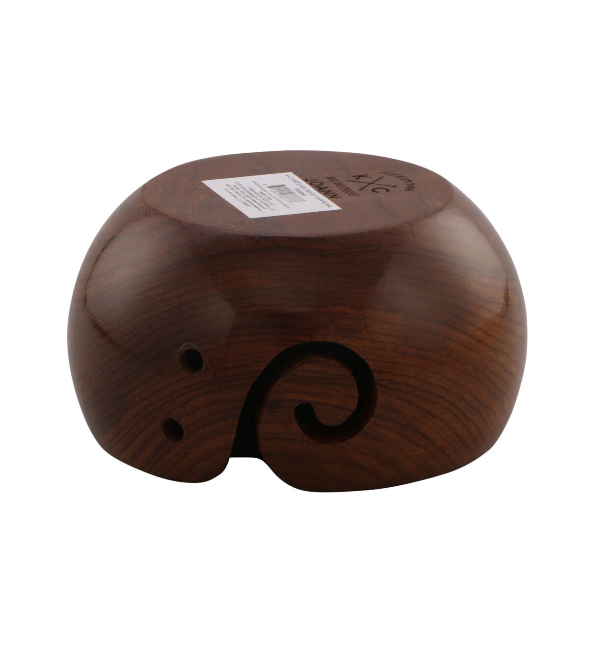 6 Sheesham Wood Yarn Bowl 6x3.50 by K+C