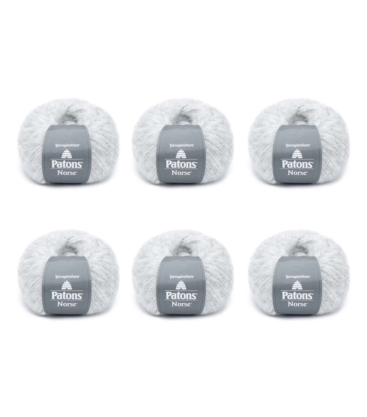 Patons Norse 211yds Super Bulky Wool Blend Yarn 6 Bundle